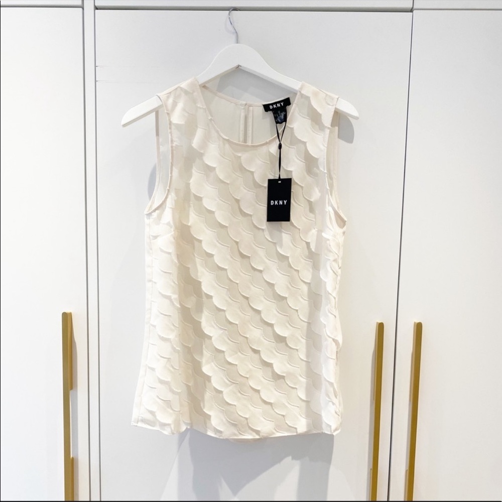 DKNY Jewel Garden Tank, ivory